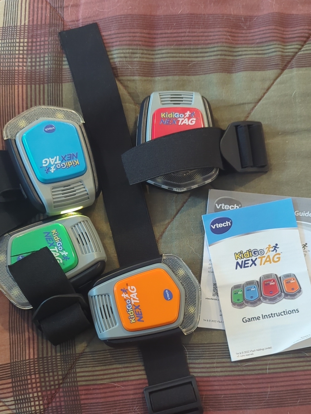 VTech KidiGo NEX TAG 20-Game Set with Straps